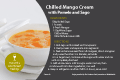 Chilled Mango Cream