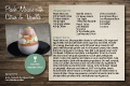 Peach Mousse with Citrus & Vanilla